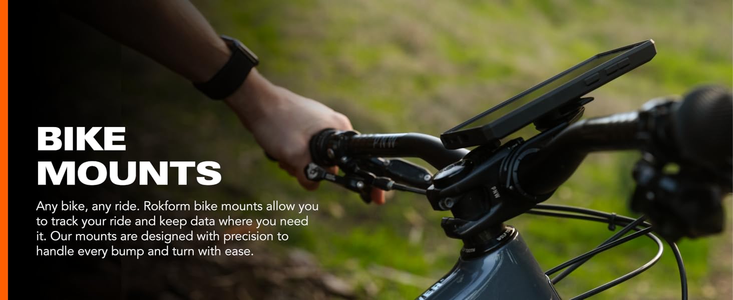 rokform bike mounts; bike phone mount; rok lock; rok lok; twist lock; v4 bike mount; best bike mount