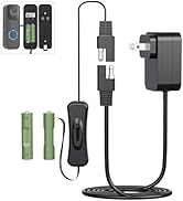 3V1A AC Charging Cable Power Adapter AA Dummy Battery Kit(Replace Only 2 AA Batteries) Video Door...