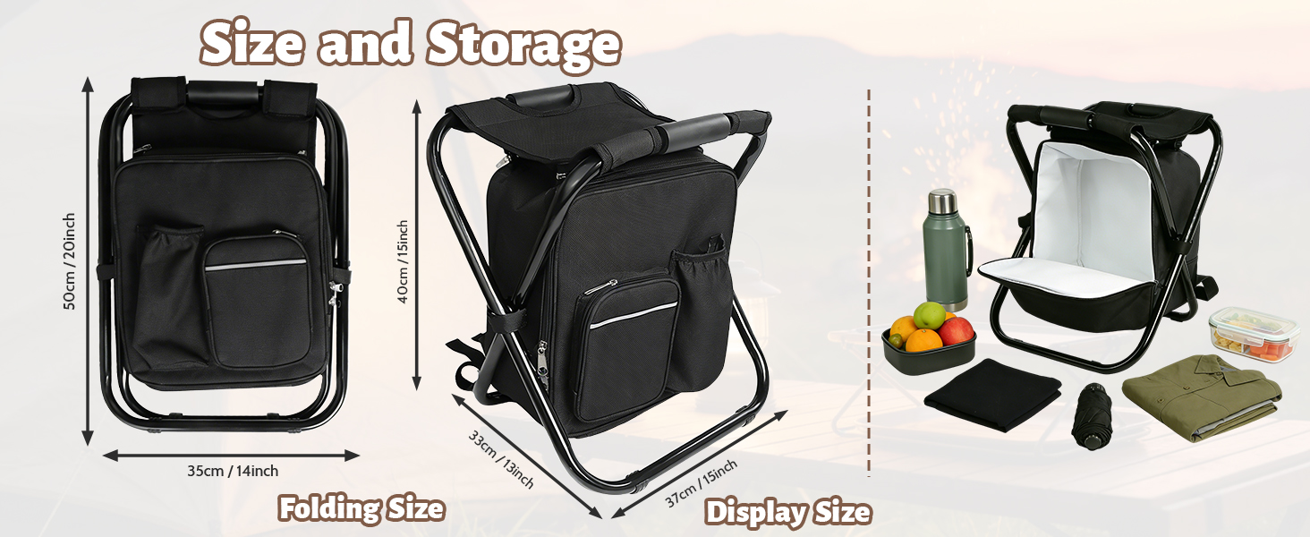 backpack stool
