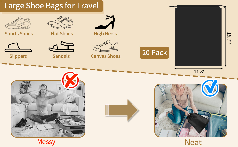 Shoe Bags for Travel