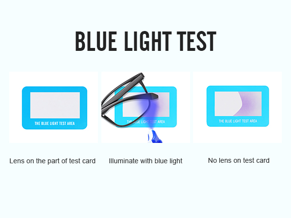 BLUE LIGHT TEST