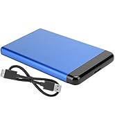 Qiilu 4Tb 2Tb External Hard Drive Enclosure Aluminum Alloy Mobile Hard Disk Box Usb3.0 Portable 2...