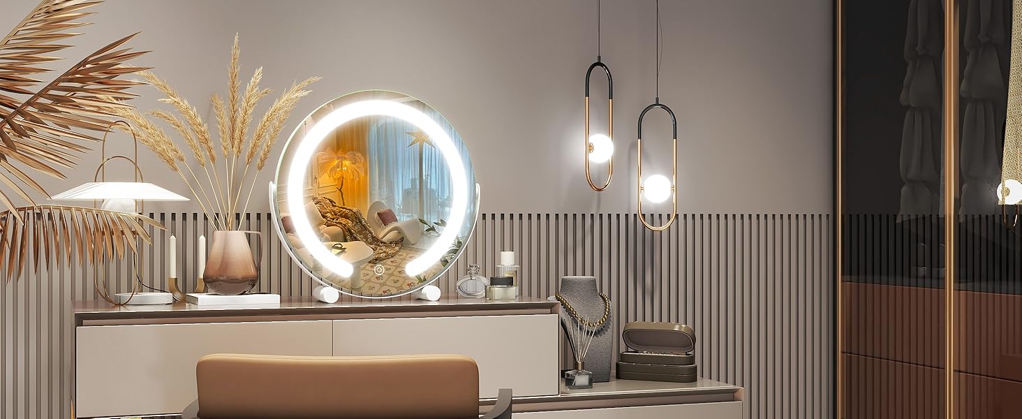 12 inch vanity mirror with lights makeup light up mirror led light vanity mirrors