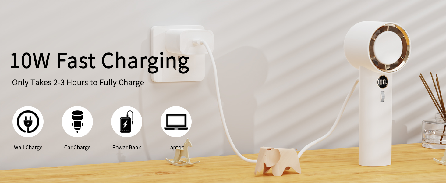  rechargeable fan hand held