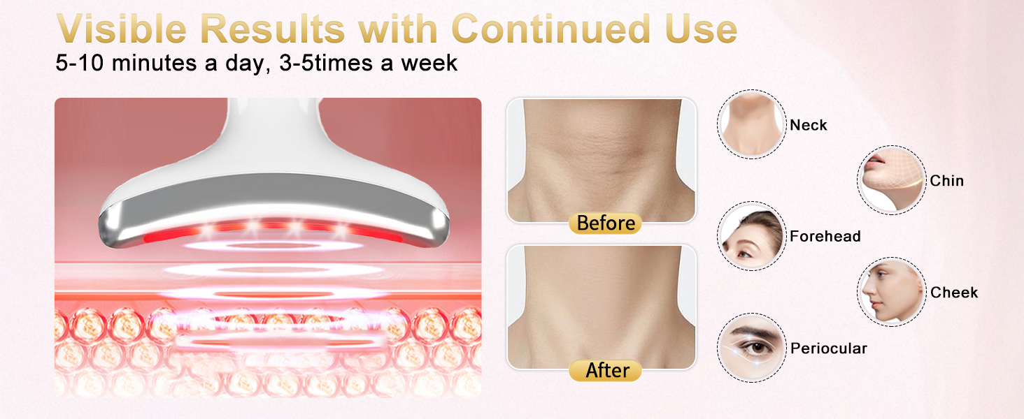7 Color Portable Facial Massager