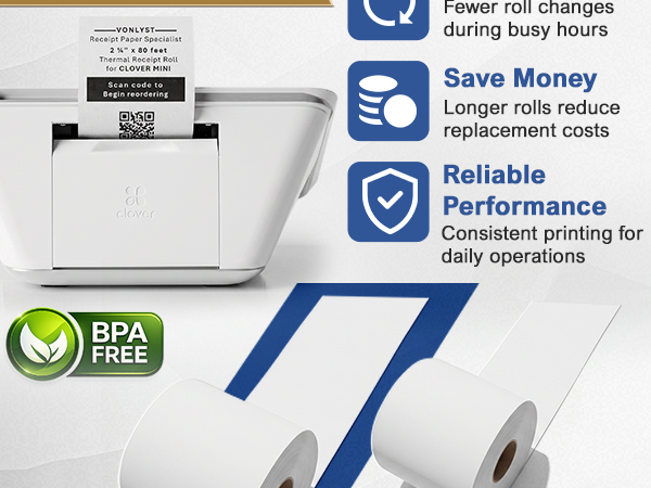 vonlyst-thermal-paper-clover-mini-pos-printer-rolls