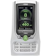 CEM Indoor Outdoor Air Quality Monitor WiFi app, PM2.5/10, HCHO(0-5.00mg/m³), CO2(0-9999ppm), Hum...