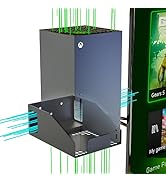 Funturbo Xbox Series X Wall Mount, Metal Xbox Wall Mount Series X Ventilation Design for Xbox Ser...