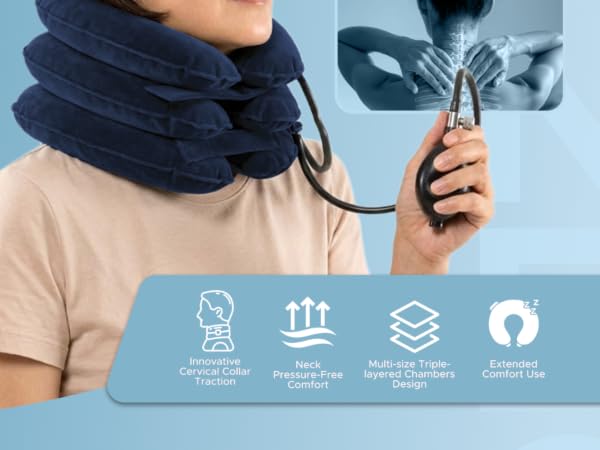 neck extender cervical traction device neck traction device