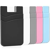 Senose Phone Wallet, Card Holder for Back of Phone Stick on Phone Cases Great Storage Compatible ...