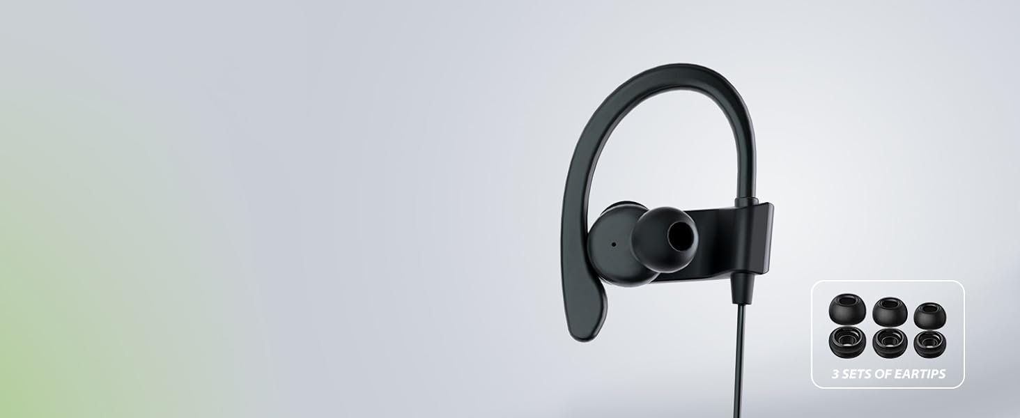 three sizes of earbuds