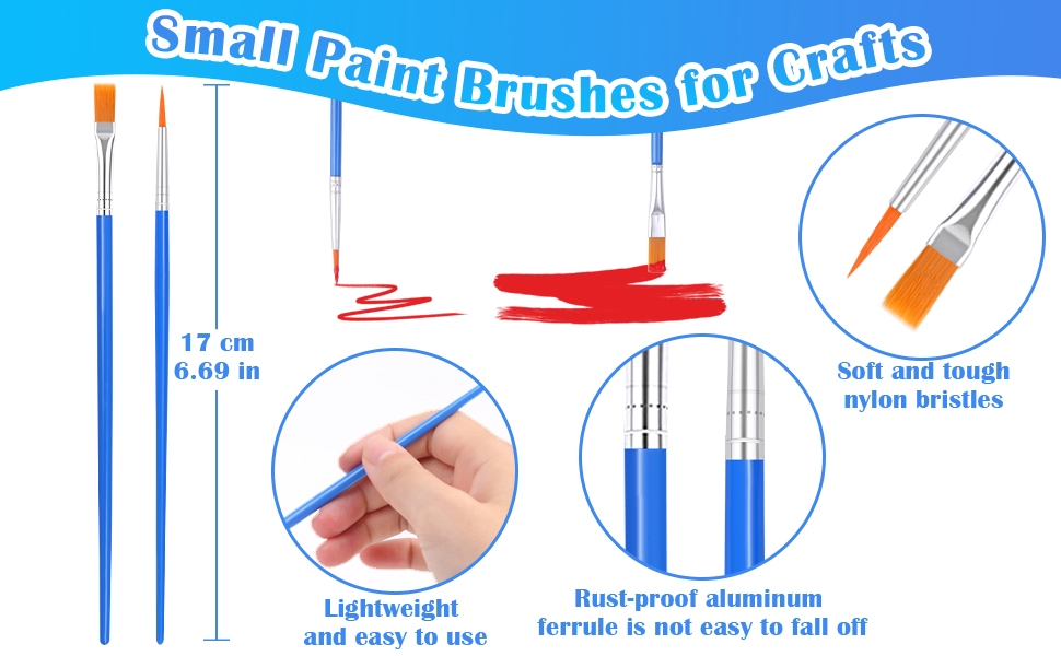Small Paint Brushes