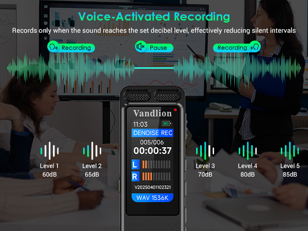 Voice activated recorder