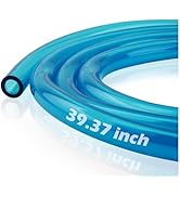 Motorcycle Fuel Line Hose with 5mm ID &amp; 8mm OD,Portable Dirt Bike Fuel Line Hose for Fuels Transp...