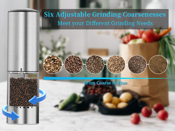 electric salt and pepper grinder set rechargeable salt and pepper grinder set electric