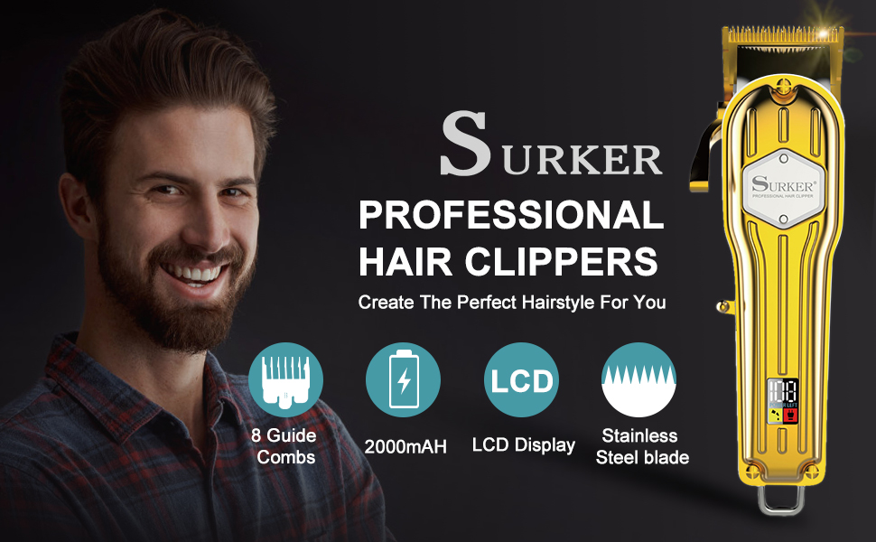SURKER HAIR CLIPPER PROFESSIONAL K7S