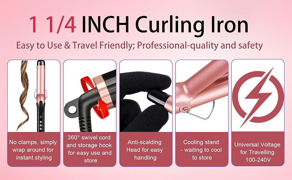 1.25 curling iron