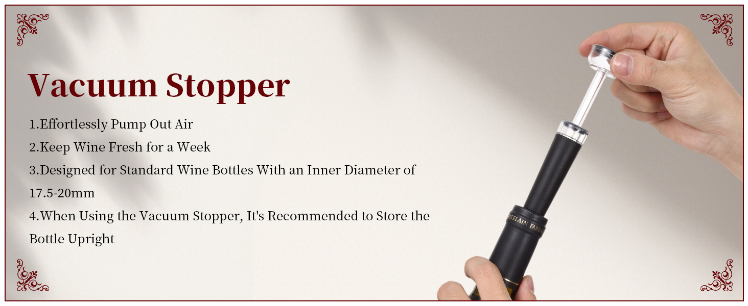 Vacuum Stopper