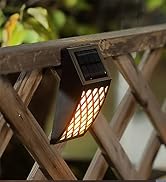 Solar Flame Wall Lights