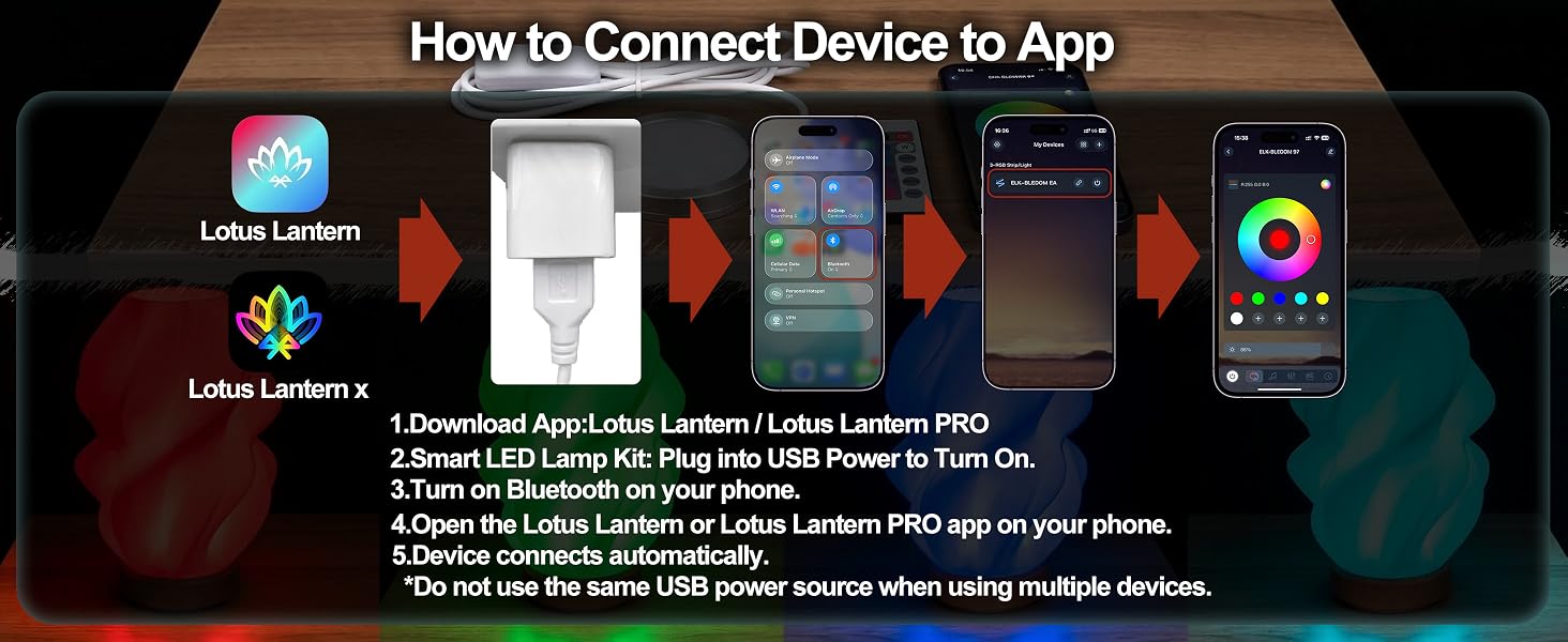 Connect Device to App