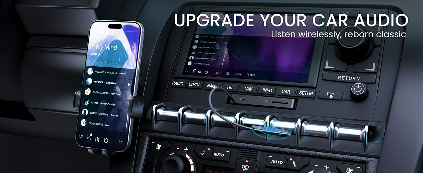 cassette adapter for car