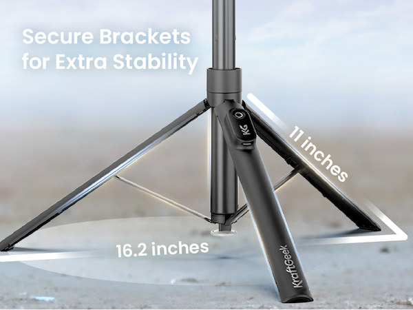 KraftGeek phone tripod stand for content creator essentials