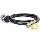 Stanbroil 6 Feet Propane Regulator Hose - 1/4" Female Quick Connect x Acme Nut