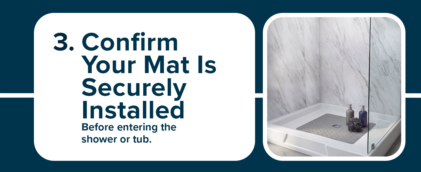 shower mat non slip anti mold square, 21x21 shower mat non slip anti mold, shower mats anti mold
