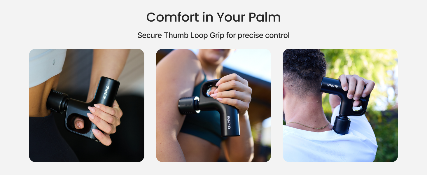 massage gun deep tissue back neck massager for athletes mini massage tool