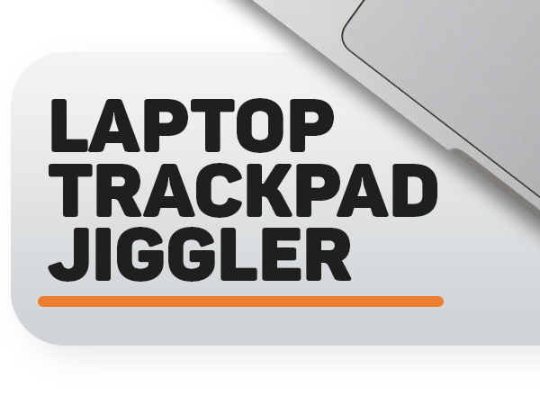 Randomized Mouse Jiggler Undetectable Trackpad Mover Device for Laptop, Automatic Mouse Shaker