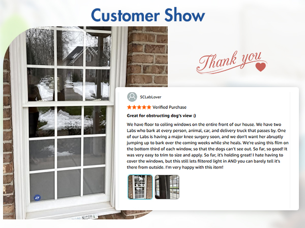 One way privacy window film