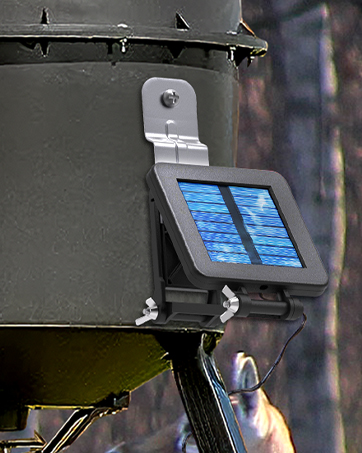 6V solar panel charger for deer feeder game feeder solar panel for hunting outdoor