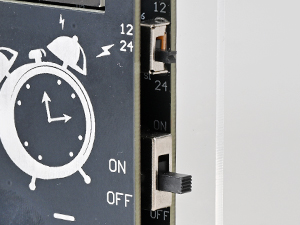 12/24H Switch and Power Switch