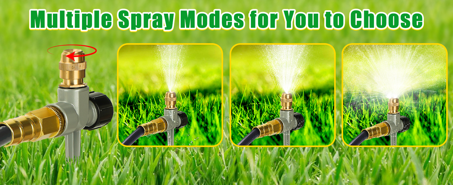 3 spray modes