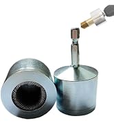 Canlaten·U Copper Tube Pipe Cleaning Brush, Full-Metal HVAC Tube Cleaning Brush for Drill Power 1...