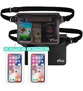 AiRunTech Waterproof Dry Bag and Waterproof Cell Phone Bag for Outdoor Water Sports, Boating, Hik...