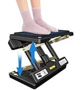 Arejonner Foldable Foot Rest, Computer Foot Rest Under Desk, 12Modes Adjustable Ergonomic Foot Re...