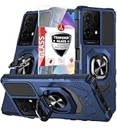 DpS for TCL K32 5G/TCL K33 5G Case with Kickstand, for TCL K32 5G/TCL K33 5G with Screen Protecto...