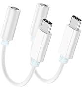 Seulliya USB C to 3.5mm Headphone Jack Adapter for iPhone 15/16 Pro/Max, Hi-Res Audio DAC Dongle,...