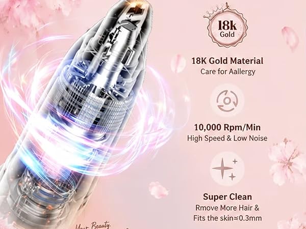 Eye Brow and Face Epilator Hair Removal