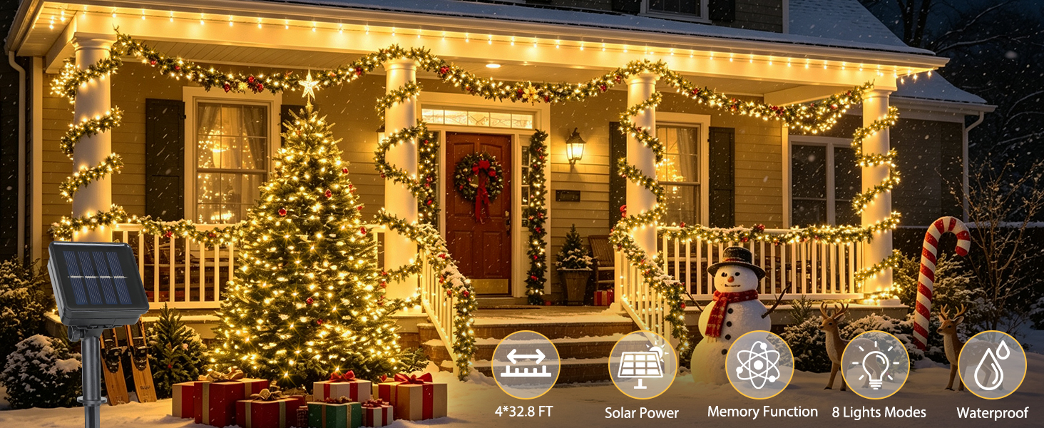 solar string lights