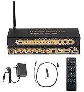 5.1CH Digital Sound Decoder,192Khz 24Bit 4K ARC Optical Fiber Coaxial Analog Sound Decoder System...