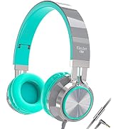 Elecder i39 Headphones with Microphone Foldable Lightweight Adjustable On Ear Headsets with 3.5mm...