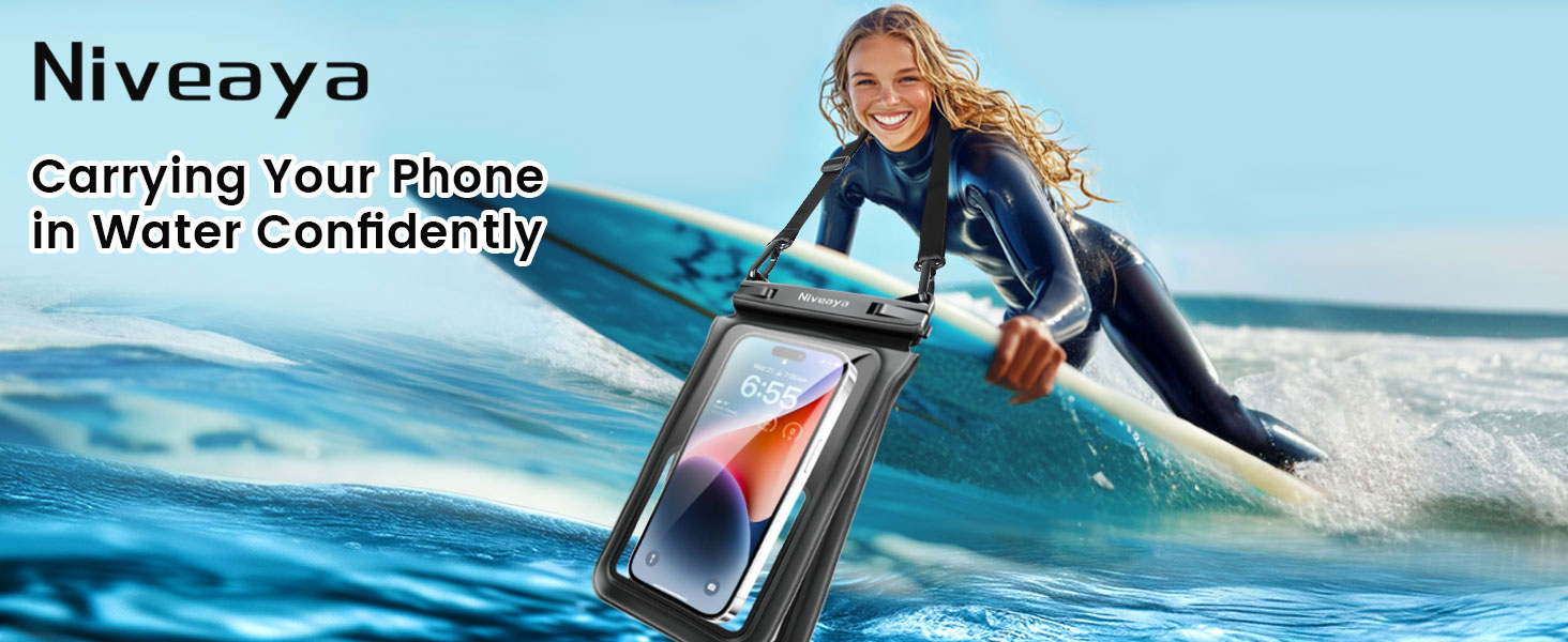 Double Space Waterproof Phone Pouch