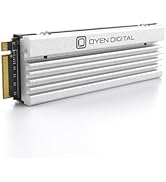 Oyen Digital Dash Pro 8TB NVMe PCIe TLC NAND SSD with Heatsink, Compatible with Sony PS5 Internal...