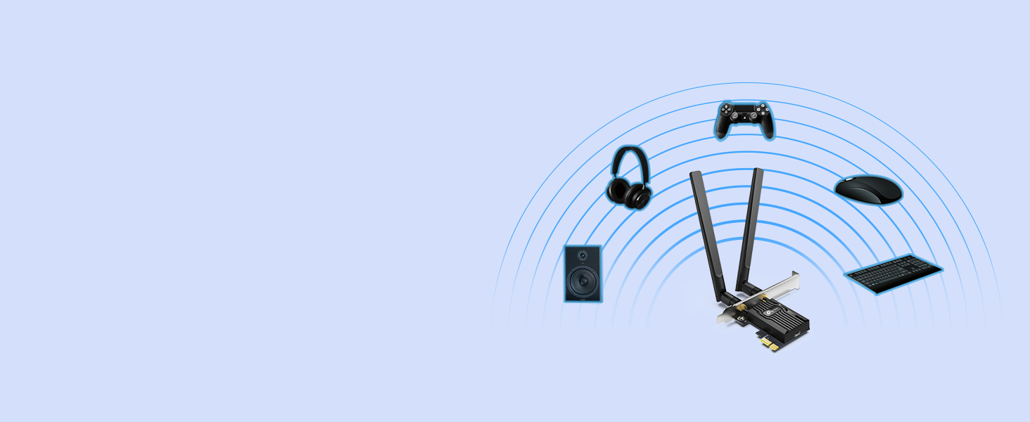 pcie wifi bluetooth card for desktop pc