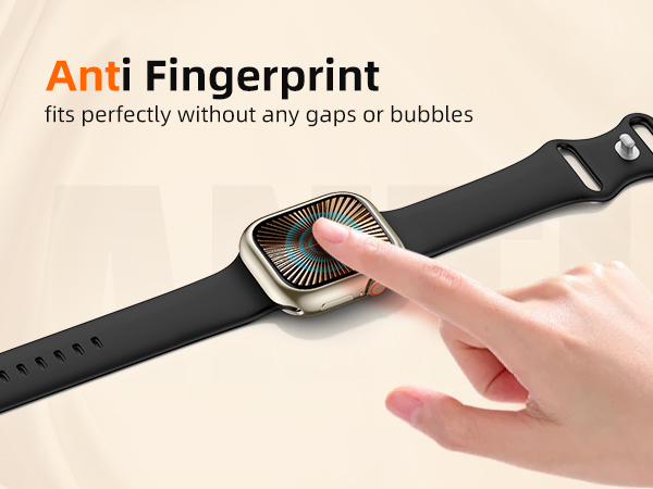 GEAK TPU Case for Apple Watch Series 11 Screen Protector