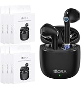1 Hora 6 Packs Wireless Earbuds Bluetooth 5.3, Sports Headphones Deep Bass in-Ear Earphones, Prem...