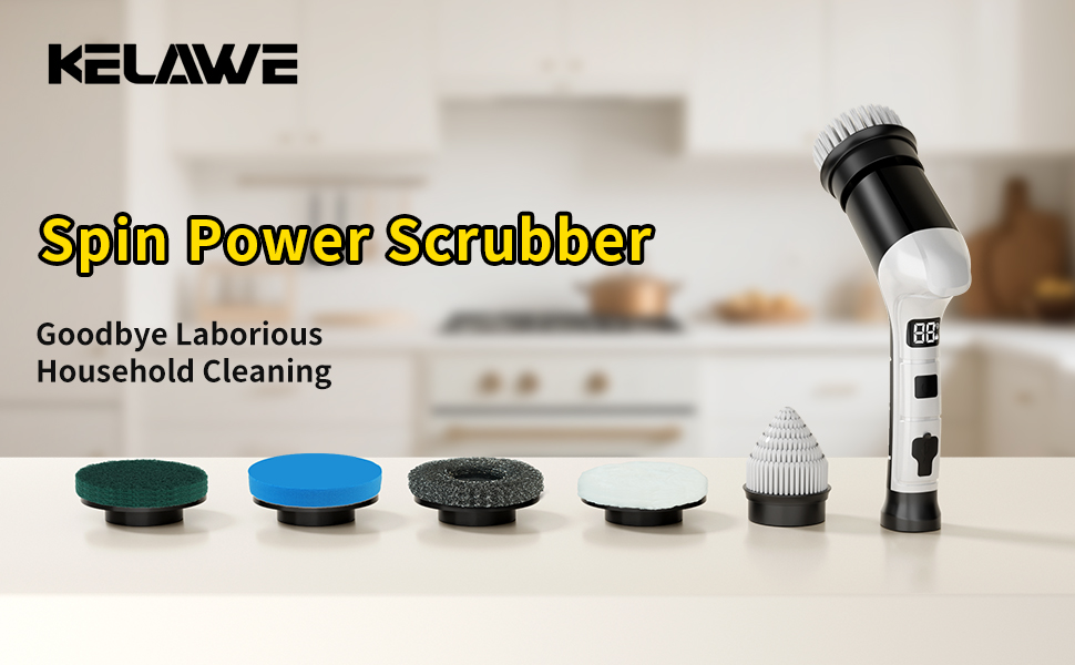 shower scrubber electric