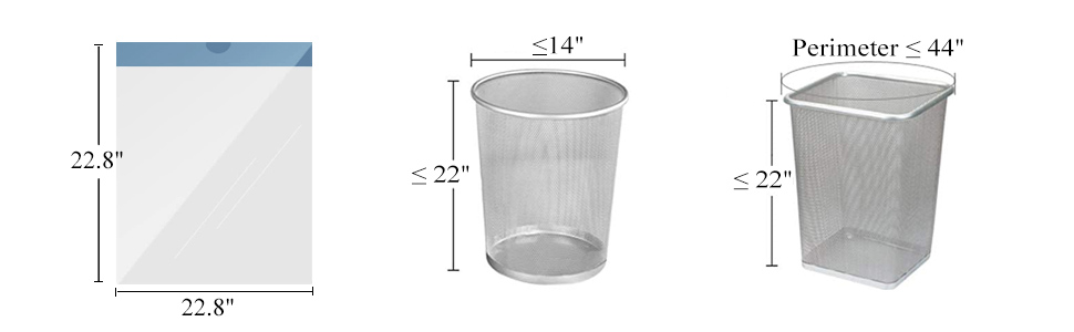 8 gallon garbage bags